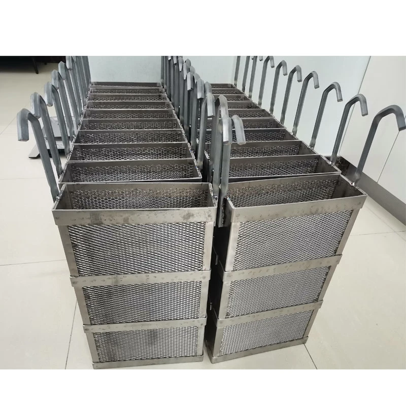 titanium basket size titanium basket size